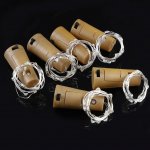 Hot style light-emitting led red wine cork light string of copper wire light string of 20 light lamp