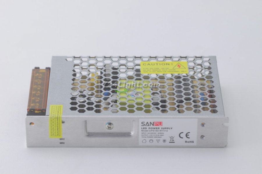 12V 12.5A LED Power Supply 150 Watt LED Power Supplies For LED Strips LED Lighting