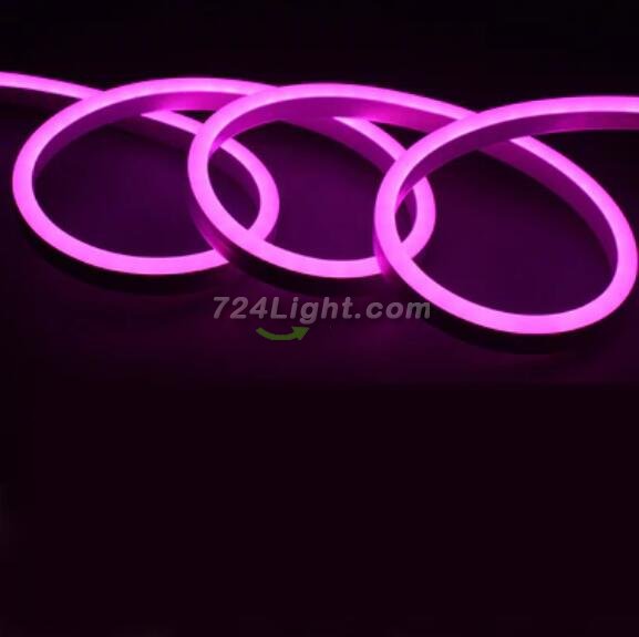 65.6FT (20Meters) LED Neon Rope Lights 8x16(mm) Neon LED Strip Lights 8Watt 120LEDs/M Flexibl 110V/220V AC Rope Lights Waterproof, Custom Cuttable Neon Lighting for In&Outdoor