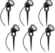 (image for) 8W Warm White LED Landscape Lights 12V Waterproof Garden Pathway Lights Outdoor Spotlights
