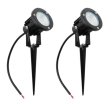 (image for) 8W Warm White LED Landscape Lights 12V Waterproof Garden Pathway Lights Outdoor Spotlights