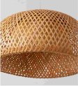 (image for) Antique Lantern Chandelier Rattan Woven Natural Wood Ceiling Chandelier