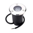 (image for) 1W / 3W / 5W /7W IP67 Waterproof Underground Fixture Landscape Uplighting Well LED Garden Lights