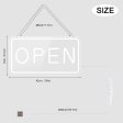 (image for) Open Signs for Business, COB Chip LED Neon Open Sign, 16"x 9" Bright Electric Light Up Open Signs with ON/OFF Switch adapter for Bars, Stores, Coffee Shop, Hotel, Window, Outdoor etc.