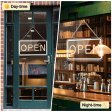 (image for) Open Signs for Business, COB Chip LED Neon Open Sign, 16"x 9" Bright Electric Light Up Open Signs with ON/OFF Switch adapter for Bars, Stores, Coffee Shop, Hotel, Window, Outdoor etc.
