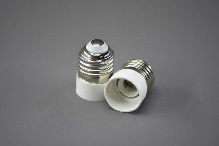(image for) E27 to E14 Screw Base Light Bulb Splitter Screw E27 Socket Converter