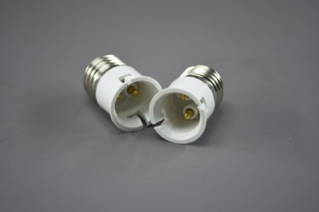 (image for) E27 to B22 Screw Base Light Bulb Splitter Screw E27 Socket Converter