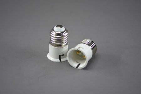 (image for) E27 to B22 Screw Base Light Bulb Splitter Screw E27 Socket Converter