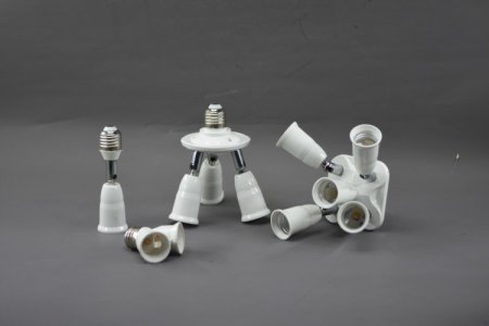 (image for) E27 to B22 Screw Base Light Bulb Splitter Screw E27 Socket Converter
