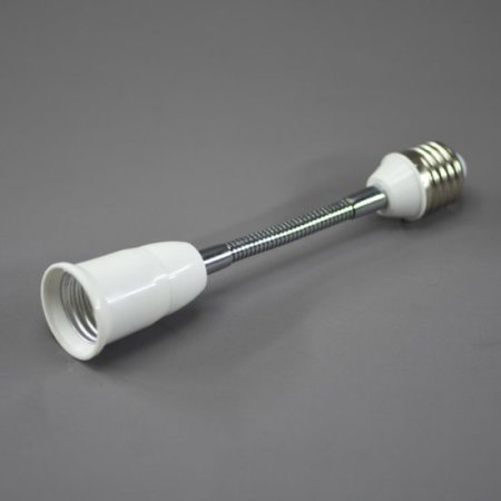 (image for) E27 Socket Extender All-Directional Adjustabl Light Bulb Socket Converter