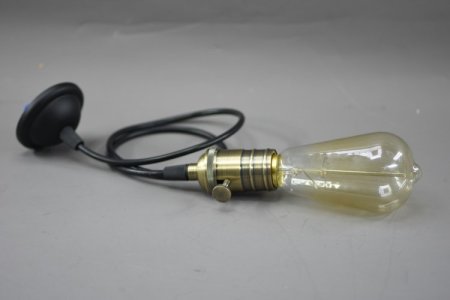 (image for) Pendant Lighting Sockets Retro Vintage Industrial Screw Light Socket Lamp Holder Hanging Lights.