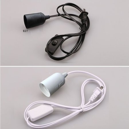 (image for) Extension Hanging Cord Cable 1.5m long E27 Socket Customizable length