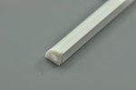 LED Plastic Channel Waterproof Led Profile Super Slim Channel (WxH):7 mm x 7mm 1 meter (39.4inch) LED Channel