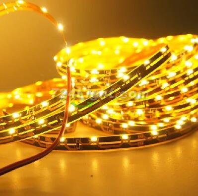 12V SMD335-300 Side View Flexible LED Strips 60 LEDs Per Meter 8mm Wide FPCB LED Tape
