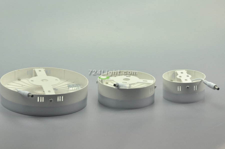 12W DL-HQ-202-12W Panel LED light Round Diameter 121mm Height 45.5mm PVC Acrylic Cover Cabinet LED LED Downlight