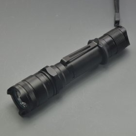 200 Lumens LED Flashlight 3W Flashlight Torch 3 Modes With Holding Clip