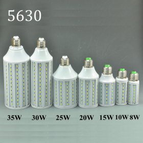 5630 8W Corn Light Bulb Lamp 10W 15W 20W 25W 30W 35W E27 High power Light Corn Lamp Bulb