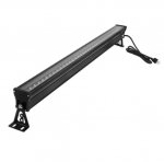 Linkable 7060 Linear LED RGB Wall Washer Lights with Remote Controller, 36W Waterproof Color Changing Wall Washer LED Light for Outdoor/Indoor Lighting Projects, Hotels, Building Wall Decorations