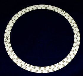 18W SMD5050 90LED Circular Aluminum Plate Outer Diameter 260mm Inner Diameter 220mm