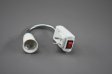 (image for) E27 360Â° screw switch socket E27 Rotatable separator