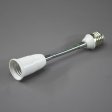 (image for) E27 Socket Extender All-Directional Adjustabl Light Bulb Socket Converter