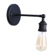 (image for) American country pastoral modern Edison light bulb retro single head aisle living room mini decoration simple small wall lamp