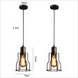 (image for) Hanging Lamp Black Iron Chandelier E27 Lights Pendant Lights Customizable Chandelier Pendant Lighting