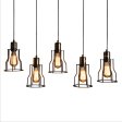 (image for) Hanging Lamp Black Iron Chandelier E27 Lights Pendant Lights Customizable Chandelier Pendant Lighting
