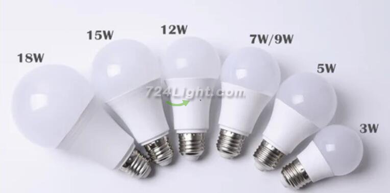 6 Pack 18Watt 1400LM G80 LED Bulb Light (100W Equivalent) E27 Screw Base 100-240V AC Non-dimmable 80mm White Light LED Globe