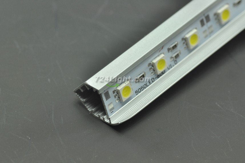 LED Aluminium Profile LED Strip Light Aluminium Profile 1M V Flat Type Rail Aluminium