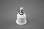 E14 to E27 Screw Base Light Bulb Splitter E27 Socket Converter