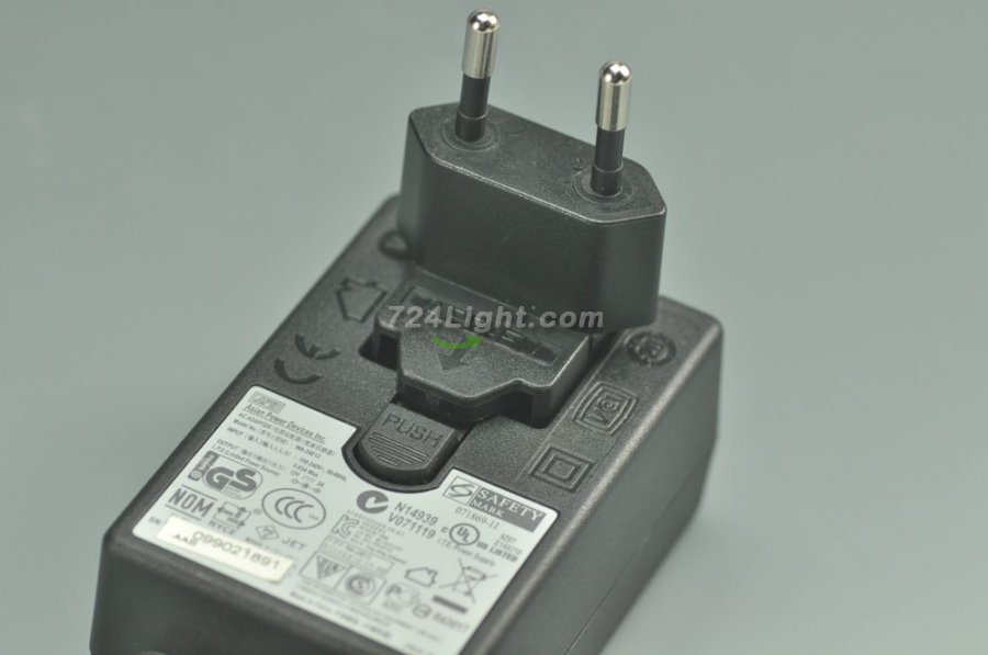 12V 2A 24 Watt LED Power Supplies original Full Power with UL US CE Certification