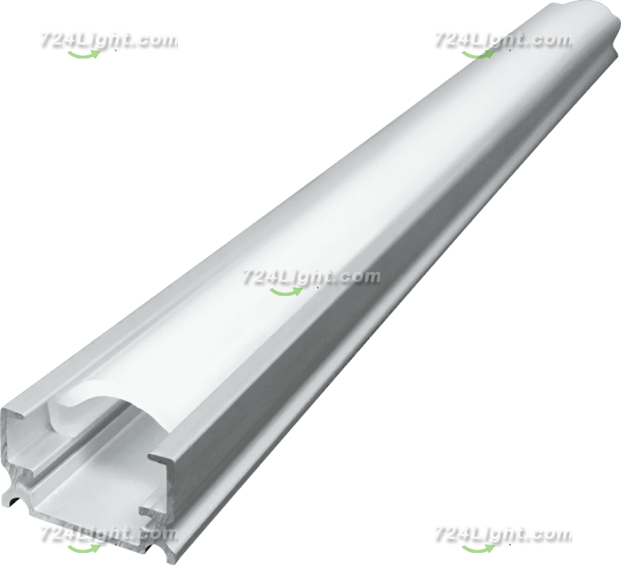Shadowless butt hard light bar cabinet light shell line light aluminum aluminum groove 1710