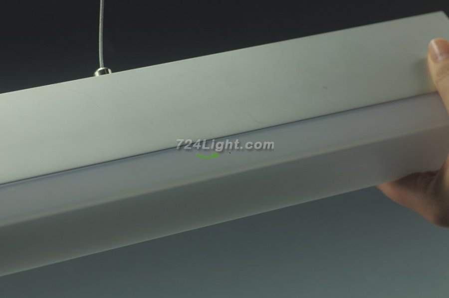 Linear Suspension Lighting 8ft 2.4 Meter 2.88" x 1.34" 70W AC120-277V