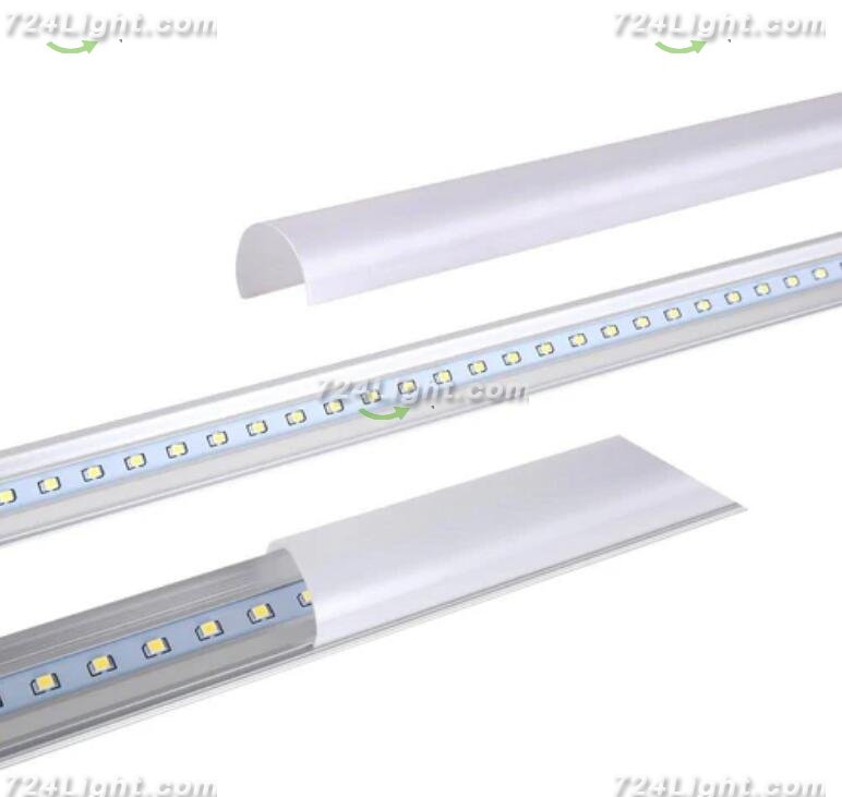 10 Pack of 2FT/3FT/4FT/5FT Ballast Compatible Non-Dimmable T8 LED Tube Light