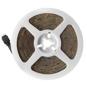 Multi-colors FCOB LED Strip 16.4FT/5M Dot Free 432LEDs/M 10W/M 12V RGB LED Light Tape