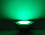 4 Pack RGBW Super Bright Modern Recessed LED Lighting 12/24W 12/24V White Round Embedded LED DownLights Aluminum Indoor Ceiling Downlight Hotel Lighting Bar Lighting Dancing Room Lighting Restaurant Lighting