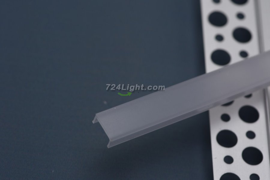 2.5 Meter 98.4â€ LED Aluminum Channel For Corner Of Wall 53mm x 14mm Seamless Led Channels