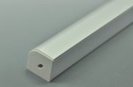 Super 20mm Strip LED Aluminium Extrusion Recessed LED Aluminum Channel 1 meter(39.4inch) LED Profile