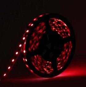 16.4FT/5M SMD5050-300 LED Strips RGB Color High Density Tri-Chip 60 LEDs Per Meter 10mm Wide RGB LED Tape