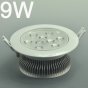 9W LD-CL-CPS-01-9W LED Down Light Cut-out 110mm Diameter 5.4" White Recessed Dimmable/Non-Dimmable LED Down Light