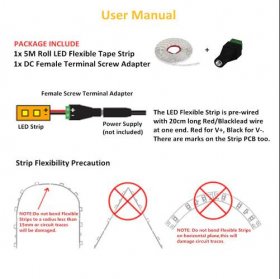 DC12V SMD2835-300-IR InfraRed 810nm LED Strip Light, 60LEDs 12W Per Meter IR LED Tape