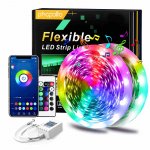 Led Lights for Bedroom 32.8ft , smareal Led Lights with 44 Key IR Remote, Color Changing Led Strip Lights, Led Light Strips Used for Bedroom, Kitchen, Home Decoration