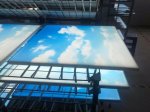 5 PACK LED Skylight 1x4FT - 300*1200mm 36W 3060LM Blue Sky LED Flat Panel Light Framed For Ceiling Decoration