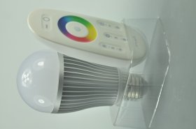 2.4G RGB LED Bulb RF Touch Screen Remote Control RGB LED Bulb