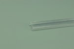 Black LED Aluminium Channel 8mm Recessed U Type LED Aluminum Channel 1 meter(39.4inch) LED Profile Inside Width 12.2mm