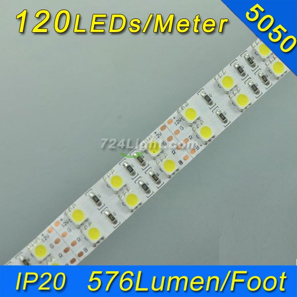 Free Cutting 1meter-5meter LED Strip Light SMD5050 Flexible 12V Strip Light 18mm 5 meter(16.4ft) 600LEDs