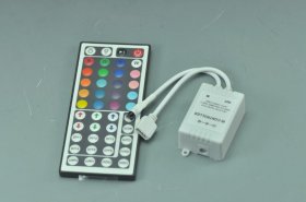 12V 44 Keys RGB LED Strip Controller With IR Remote For 5050 3528 LED Light Strips
