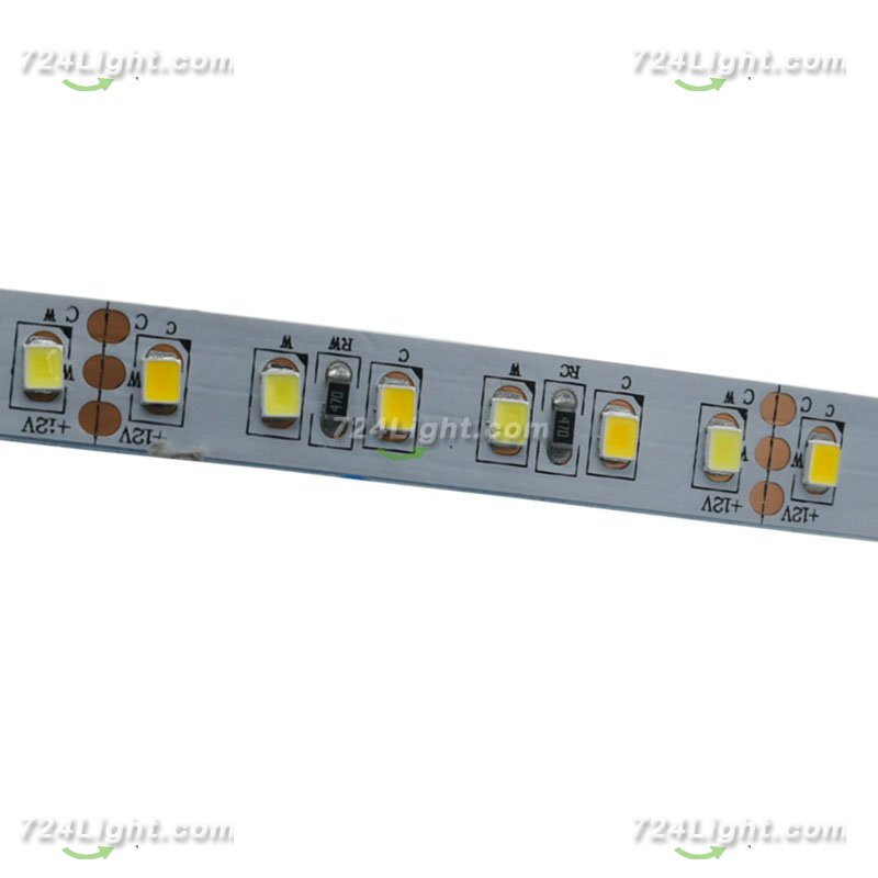 12V2835 LED TWO-COLOR TEMPERATURE BARE BOARD STRIP LIGHT 120LEDS/METER HIGH BRIGHTNESS STRIP LIGHT 5M (16.4FT) 600LEDS 2835 STRIP LIGHTS