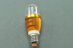 Mini 3W E27 Golden/Silver Shell LED Globe bulb